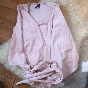 Seraphine skin to skin top and maternity shirt